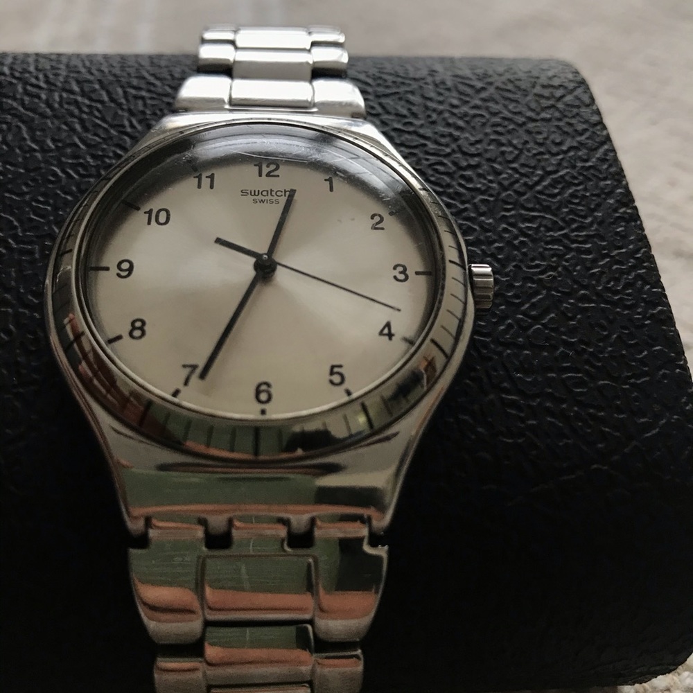Swatch Men's watch silver color - Picture 2 of 5
